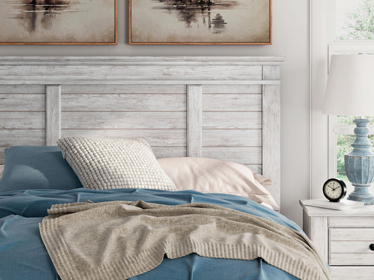 Makidern - Queen Panel Bed - Whitewash