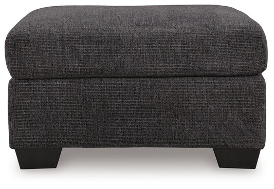 Loreo - Ottoman - Ebony