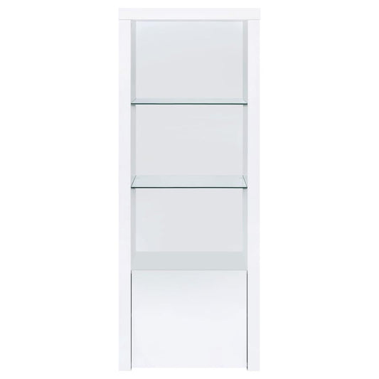 Jude - 3 Piece TV Entertainment Center - White High Gloss