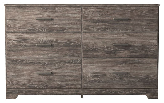 Ralinksi - Six Drawer Dresser - Gray