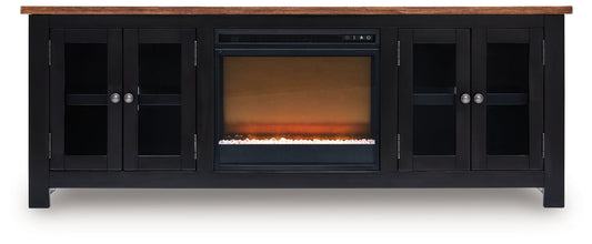 Wildenauer - 76" TV Stand With Electric Fireplace