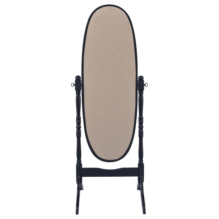 Foyet - Wood Adjustable Length Cheval Mirror