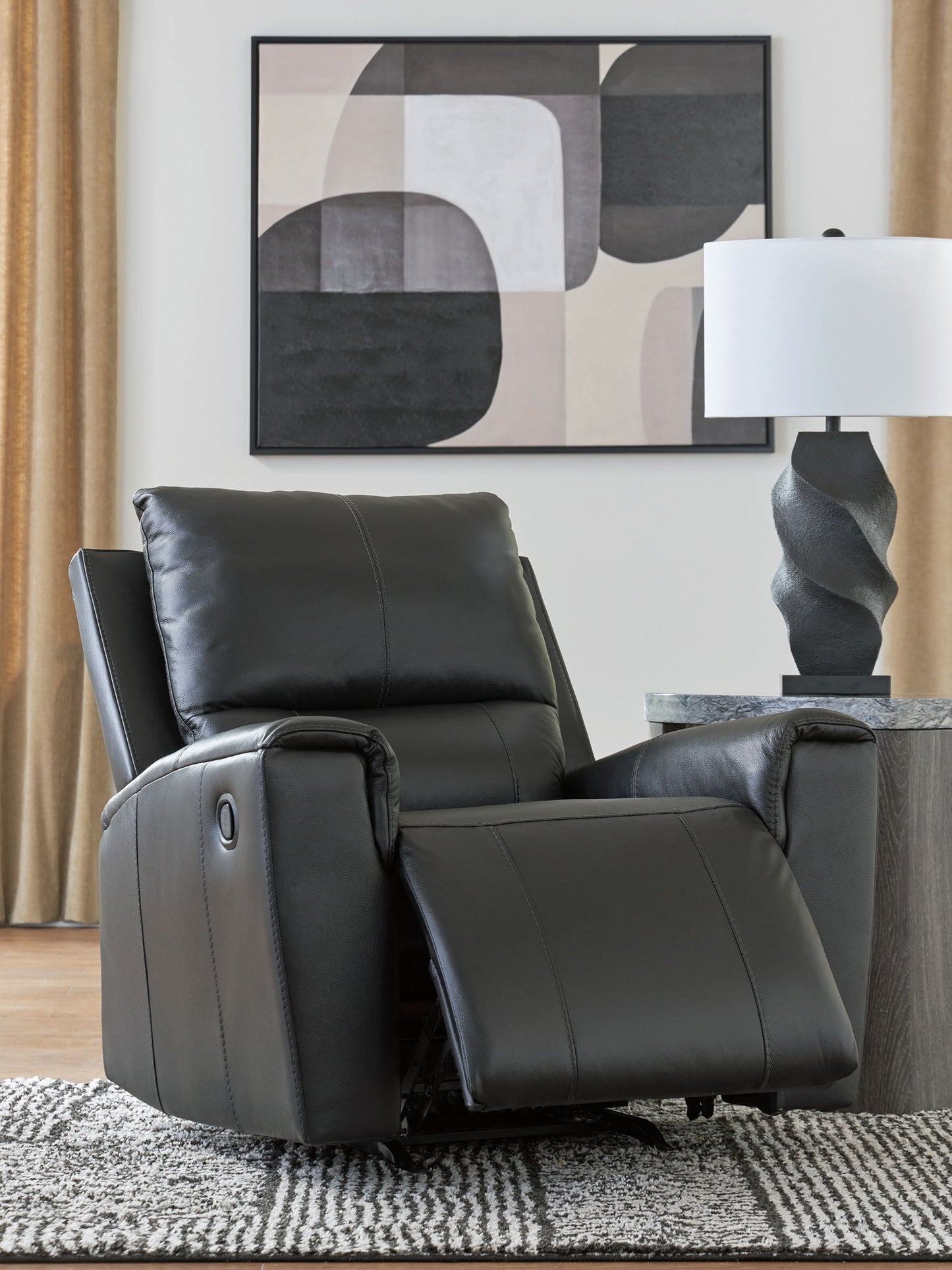 Glossmore - Rocker Recliner - Black