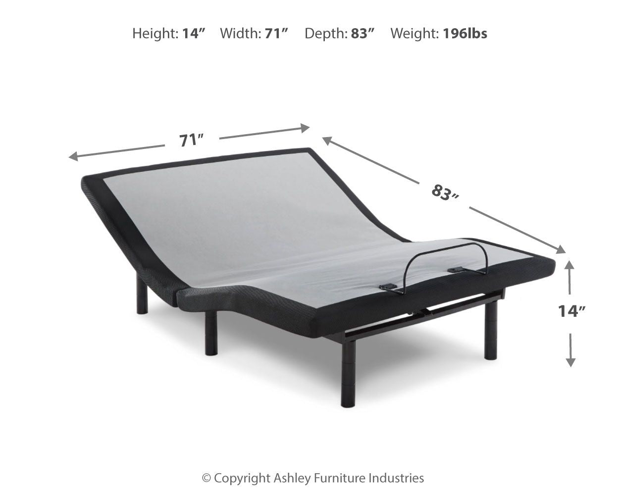 Head-Foot Model Best - Adjustable Base