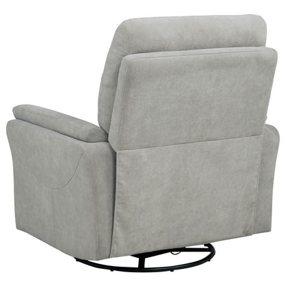 Adler - Upholstered Power Swivel Glider Recliner