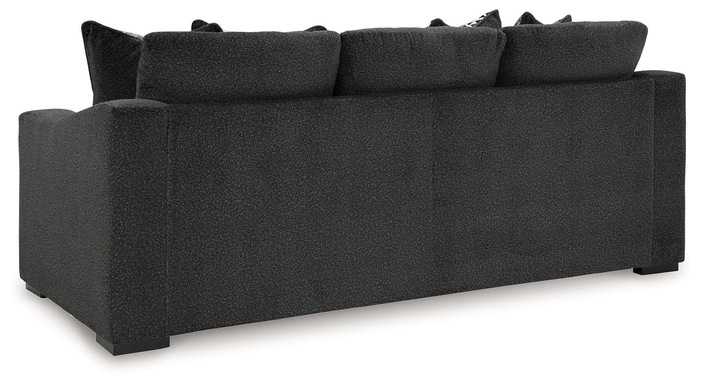 Wryenlynn - Sofa - Fabric - Onyx