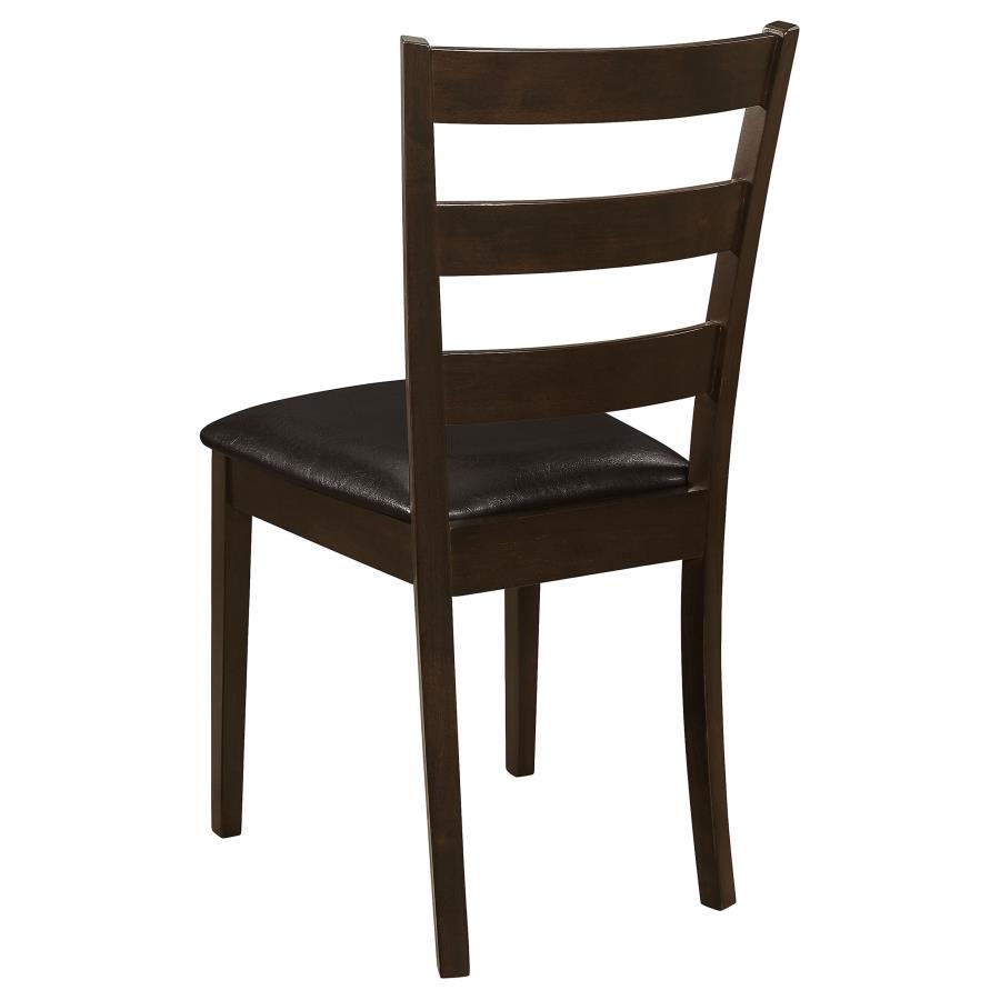 Guillen - 5 Piece Rectangular Dining Table Set - Cappuccino