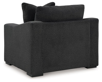 Wryenlynn - Chair And A Half - Fabric - Onyx
