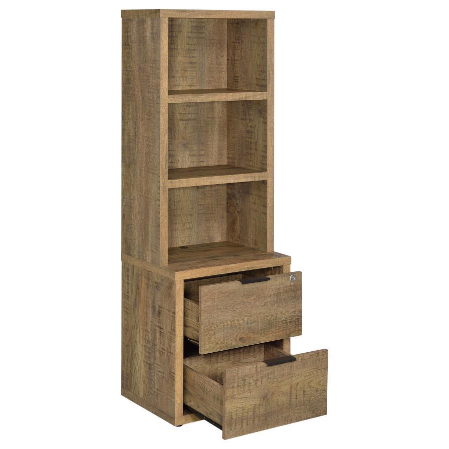 Westpark - 3 Piece Wall Unit Bookcase Set With USB