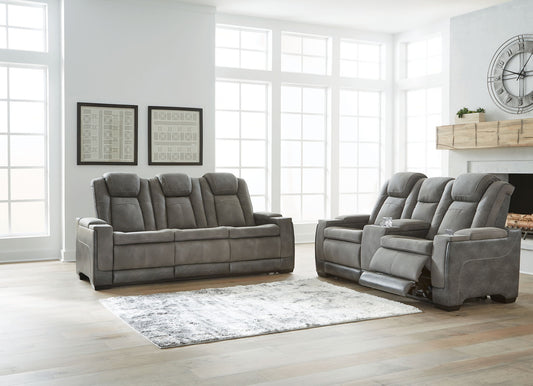 Next-Gen Durapella - Power Reclining Living Room Set