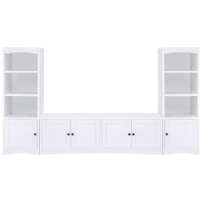 Laughlin - 3 Shelf Engineered Wood Media Tower