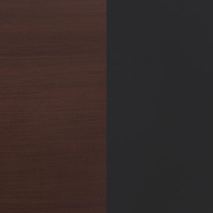 Zimmerlee - 2-Drawer Side Table with Shelf - Rust Brown