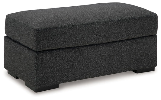 Wryenlynn - Ottoman - Fabric - Onyx