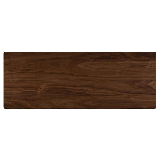 Finnick - Rectangular Pub Height Bar Table - Walnut