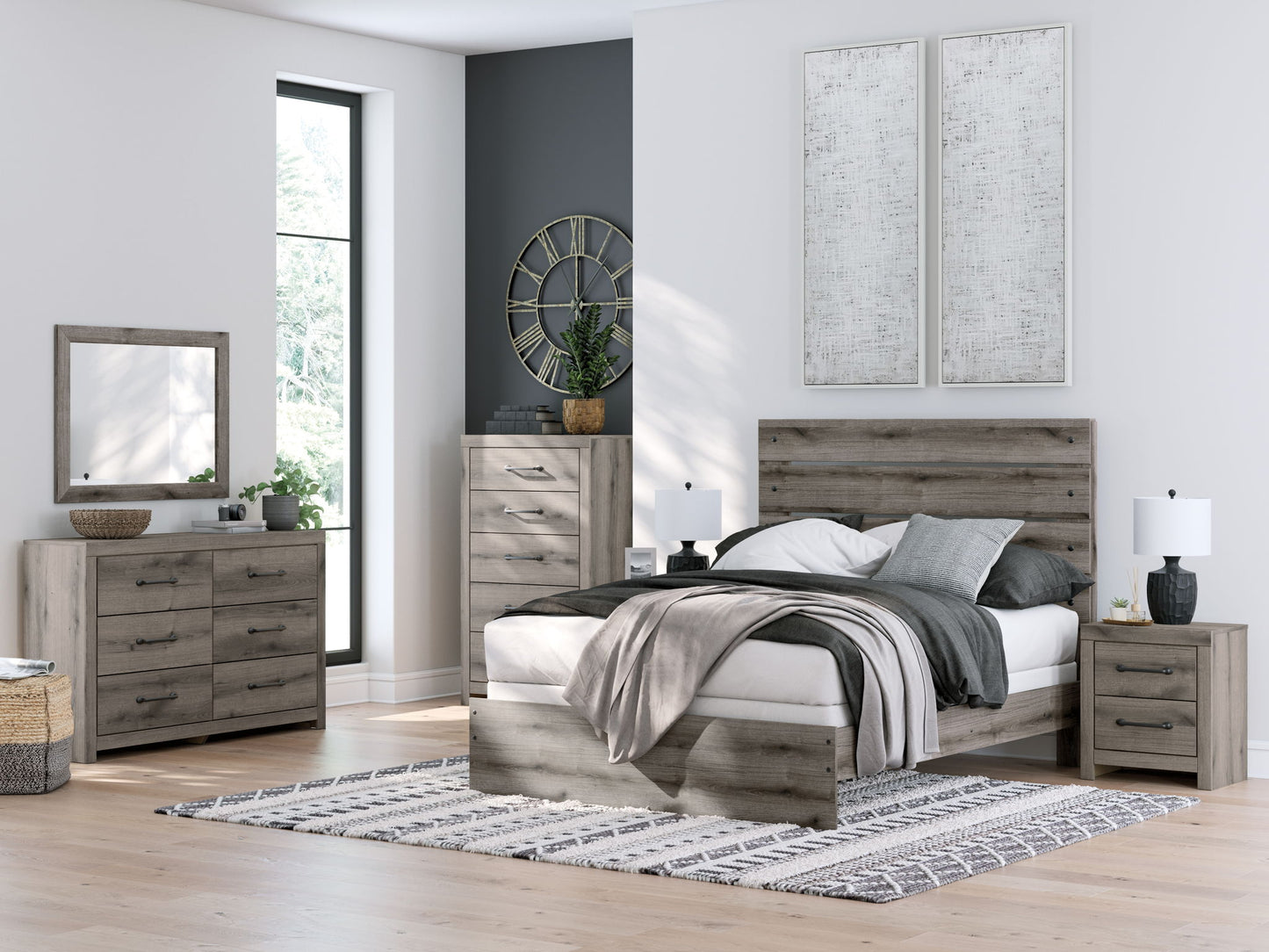 Graystorm - Six Drawer Dresser