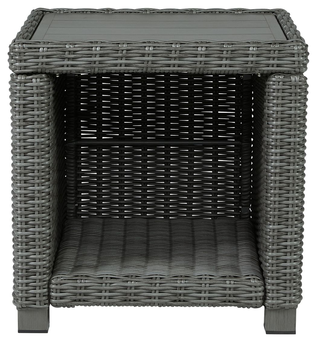 Elite Park - Square End Table - Gray