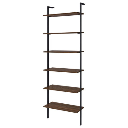 Owens - 3 Piece Wall Mounted Bookshelf Set - Walnut
