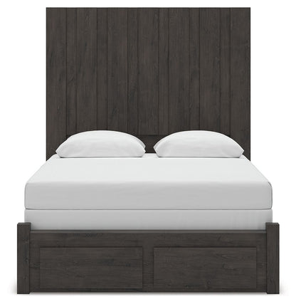 Fraluna - Panel Storage Bed