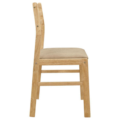 Bucknell - 3 Piece Round Drop Leaf Dining Table Set