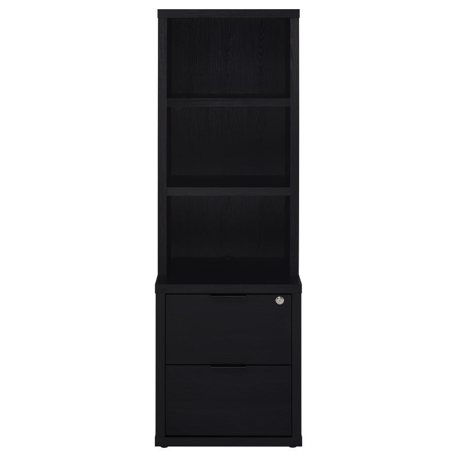 Westpark - 3 Piece Wall Unit Bookcase Set With USB