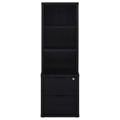 Westpark - 3 Piece Wall Unit Bookcase Set With USB