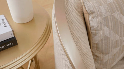 HD-7005 - Sofa - Beige / Gold