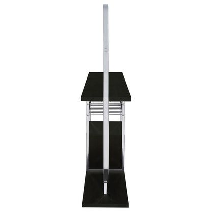 Risley - 2-Door Circular LED Home Bar With Wine Storage