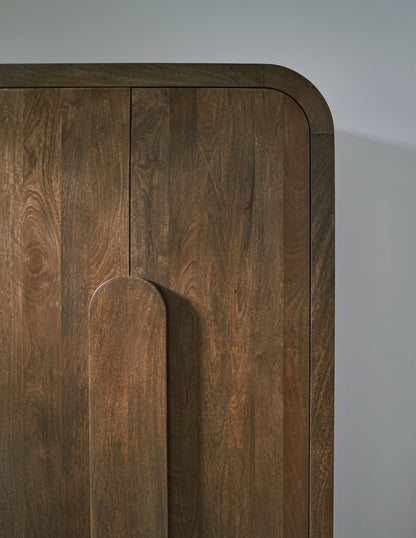 Thoren - Accent Cabinet - Medium Brown