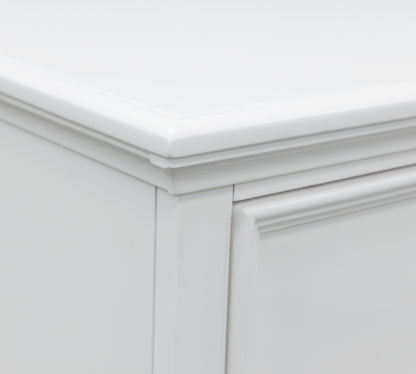 Fortman - Five Drawer Chest - White