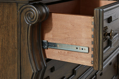 Maylee - Dresser - Dark Brown