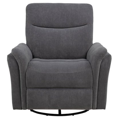 Adler - Upholstered Power Swivel Glider Recliner