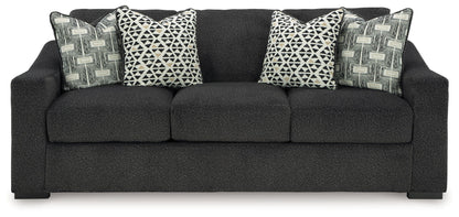 Wryenlynn - Sofa - Fabric - Onyx