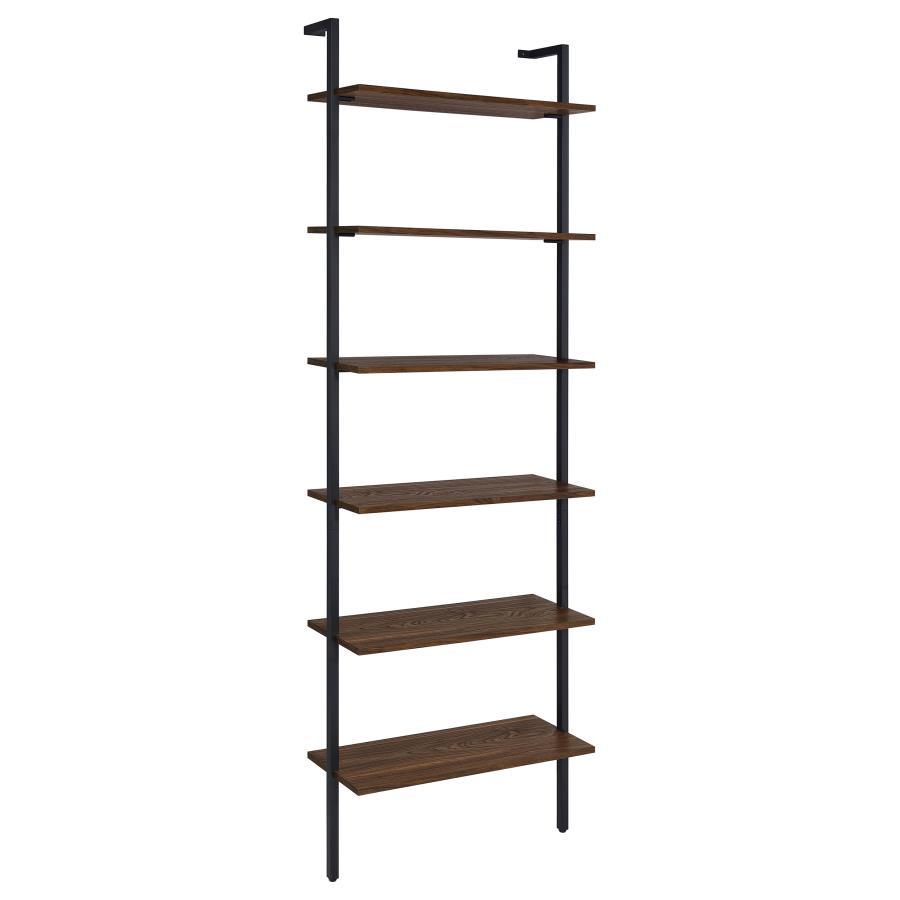 Owens - 3 Piece Wall Mounted Bookshelf Set - Walnut