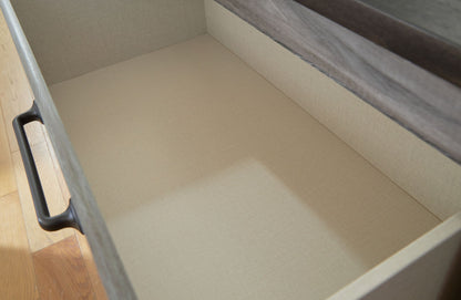 Bronyan - Four Drawer Chest - Dark Gray