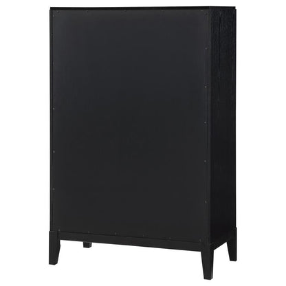 Brookmead - 5-Drawer Bedroom Chest - Black