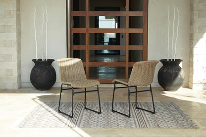 Amaris - Chair (Set of 2) - Brown / Black