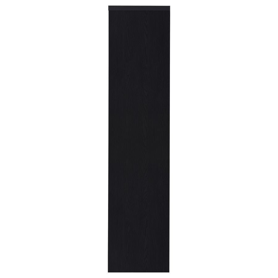 Winfield - 3-Sheld Media Tower Entertainment Pier - Black