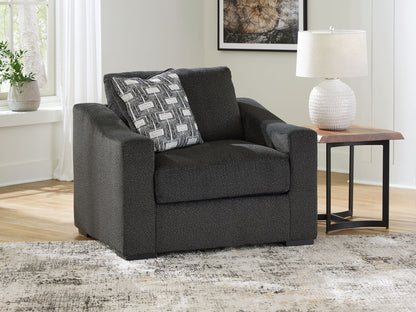Wryenlynn - Chair And A Half - Fabric - Onyx
