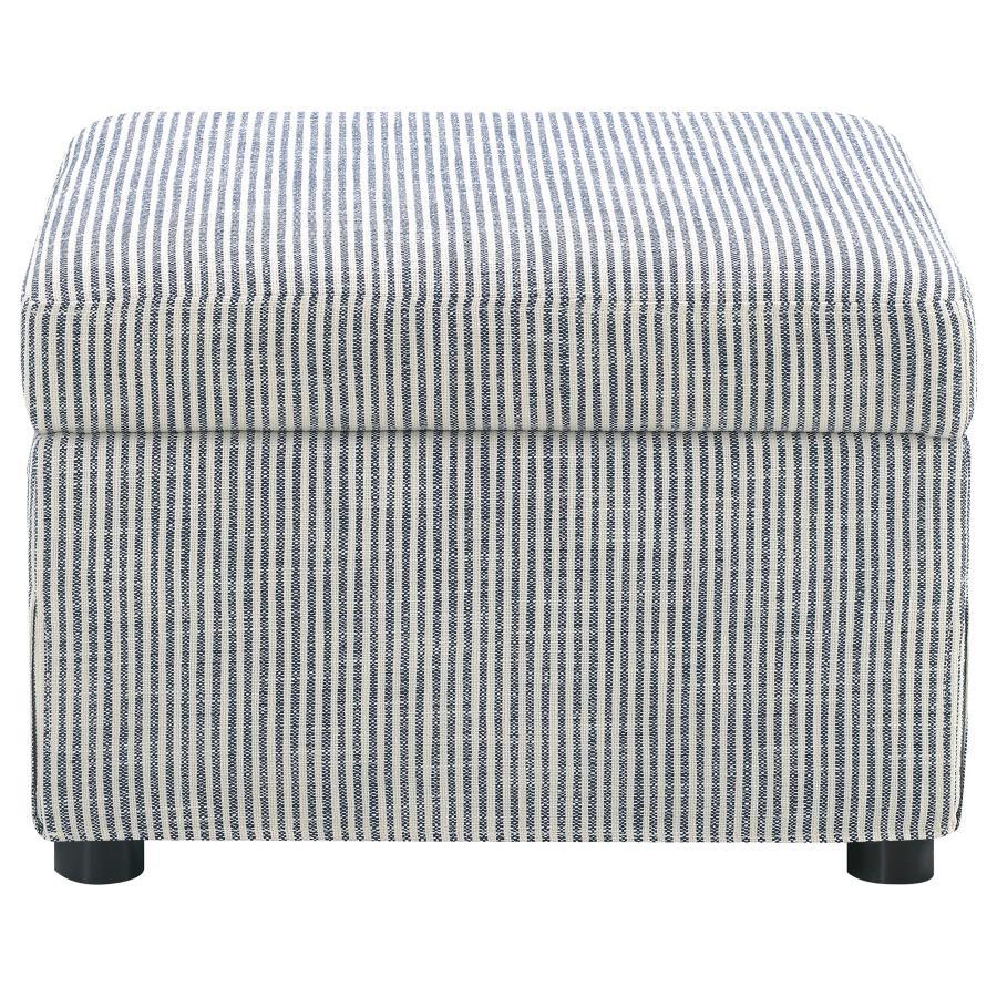 Winter - Upholstered Hydraulic Lift Top Storage Ottoman