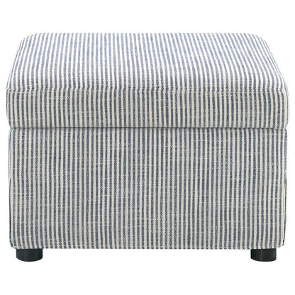 Winter - Upholstered Hydraulic Lift Top Storage Ottoman