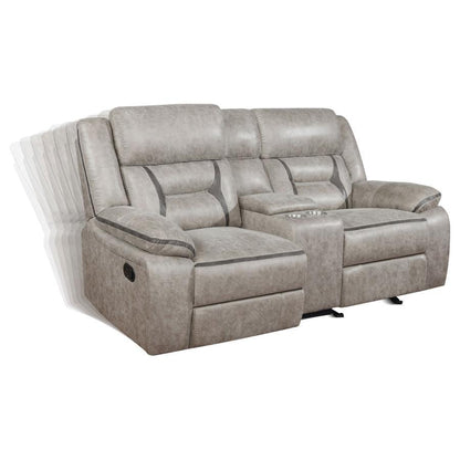 Greer - Upholstered Reclining Sofa Set