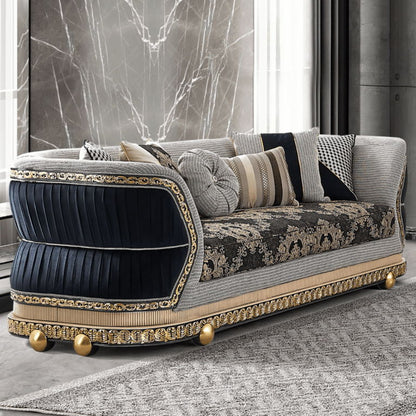 HD-9013 - Sofa - Black / Gray