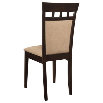 Gabriel - Closed Back Side Chairs (Set of 2) - Cappuccino