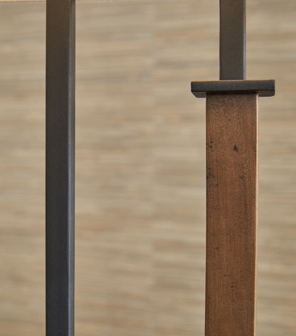 Voslen - Metal Table Lamp (Set of 2) - Black / Brown