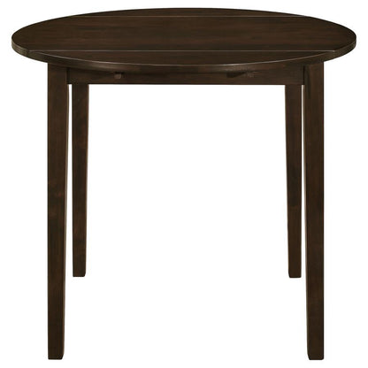 Bucknell - 3 Piece Round Drop Leaf Dining Table Set