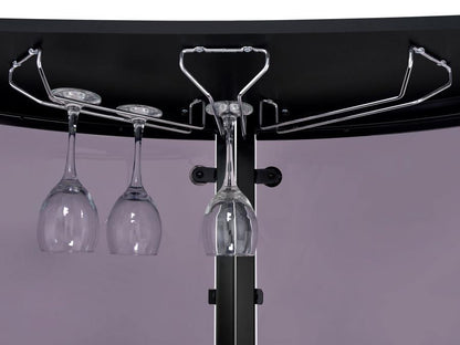 Amarillo - Freestanding Glass Top Home Bar Wine Cabinet