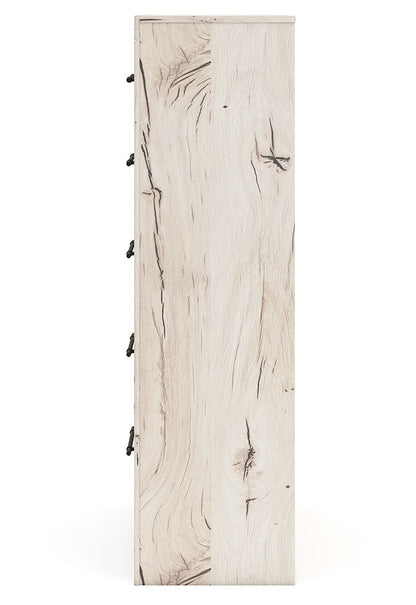 Lawroy - Five Drawer Chest - Light Natural