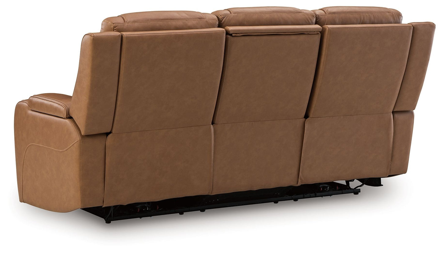 Knightington - Power Reclining Sofa With Audio Seating
