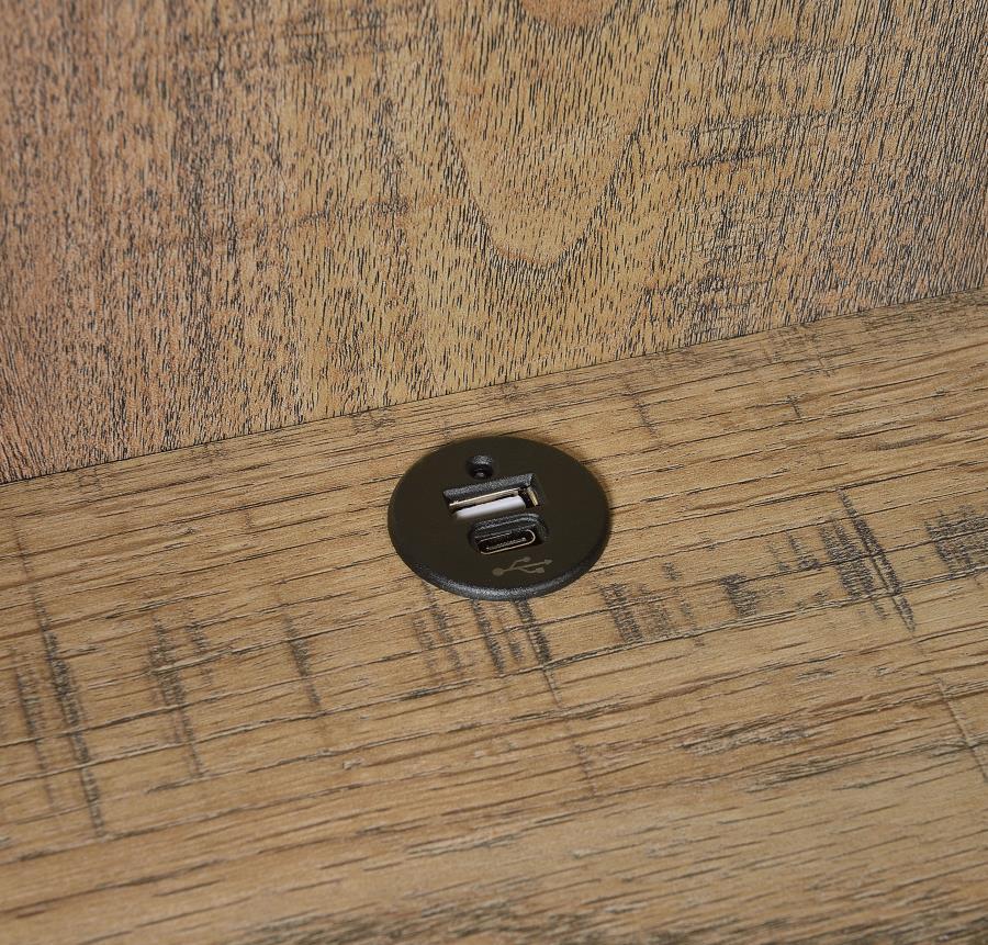 Westpark - 3 Piece Wall Unit Bookcase Set With USB