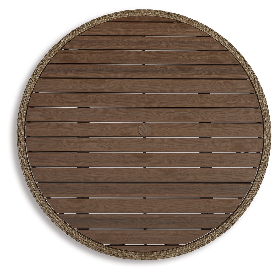 Amaris - 5 Pc. - Dining Set - Brown / Black